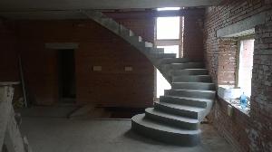 Монолитная бетонная лестница Город Новосибирск WP_20140626_017.jpg